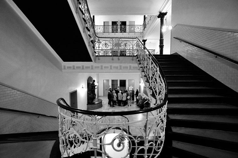 Laeizhof - Treppenhaus und Paternoster, Foto: Kristina Wedekind
